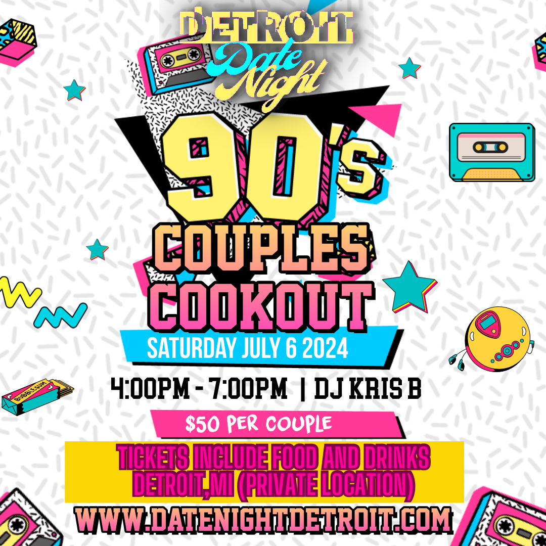 90’s Cookout Couples Ticket