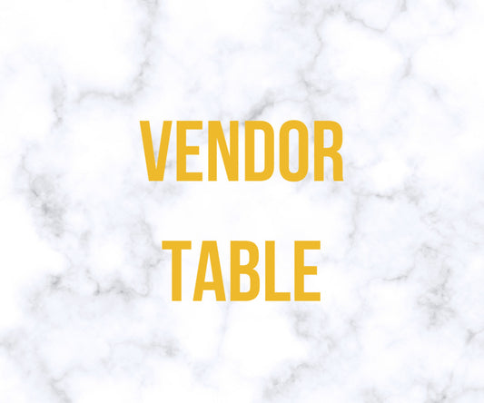Vendor table